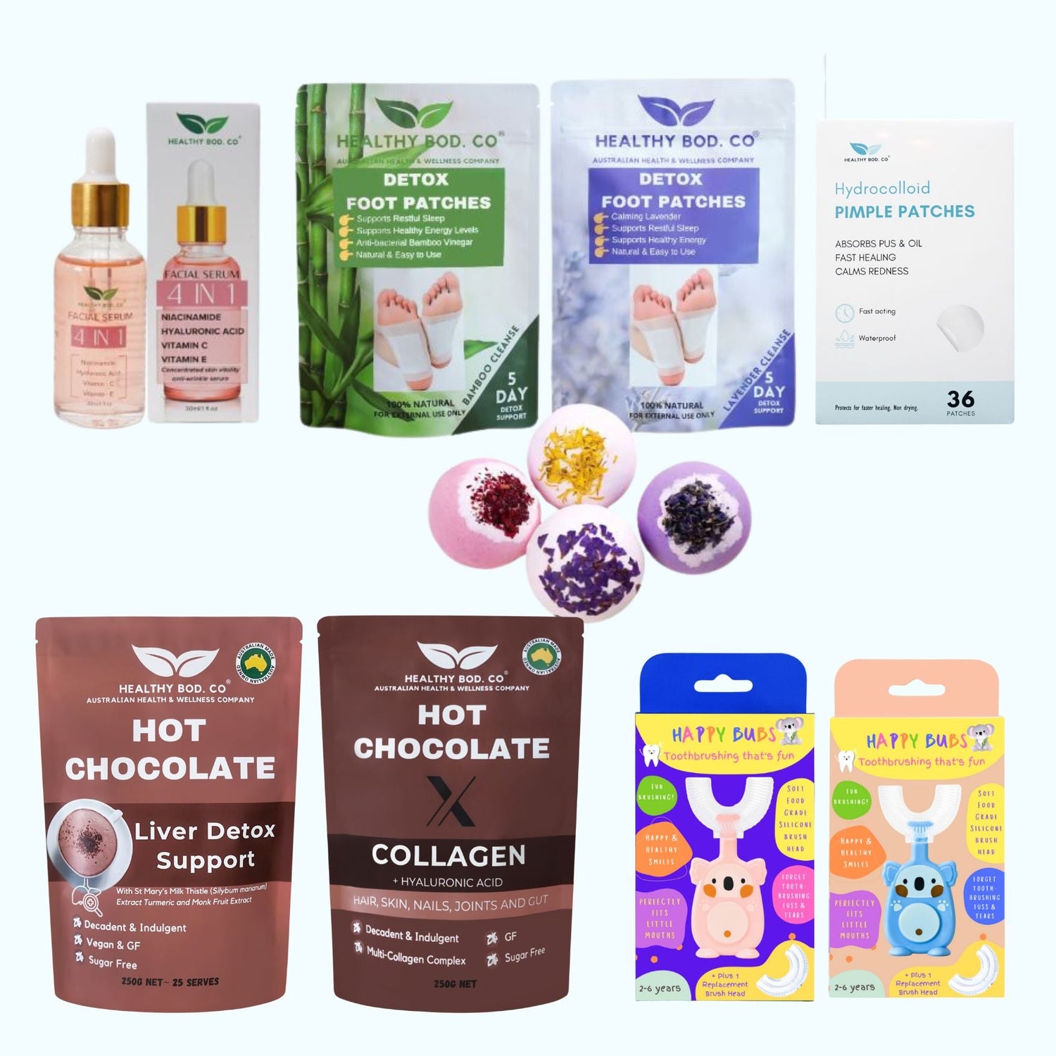 detox collection healthy bod co products