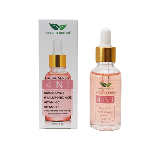 Facial Serum 4 in 1 Concentrated skin vitality anti-wrinkle serum 30ml