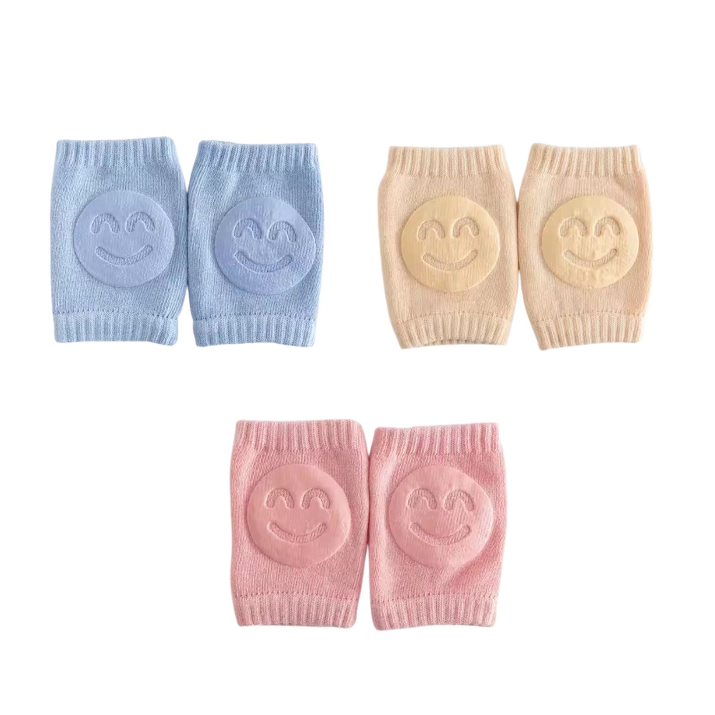 Baby Crawler Knee Socks with Anti-Slip Knee Pads