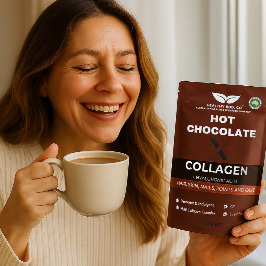 Hot Chocolate X 5 Type Collagen and Hyaluronic Acid Blend 250g