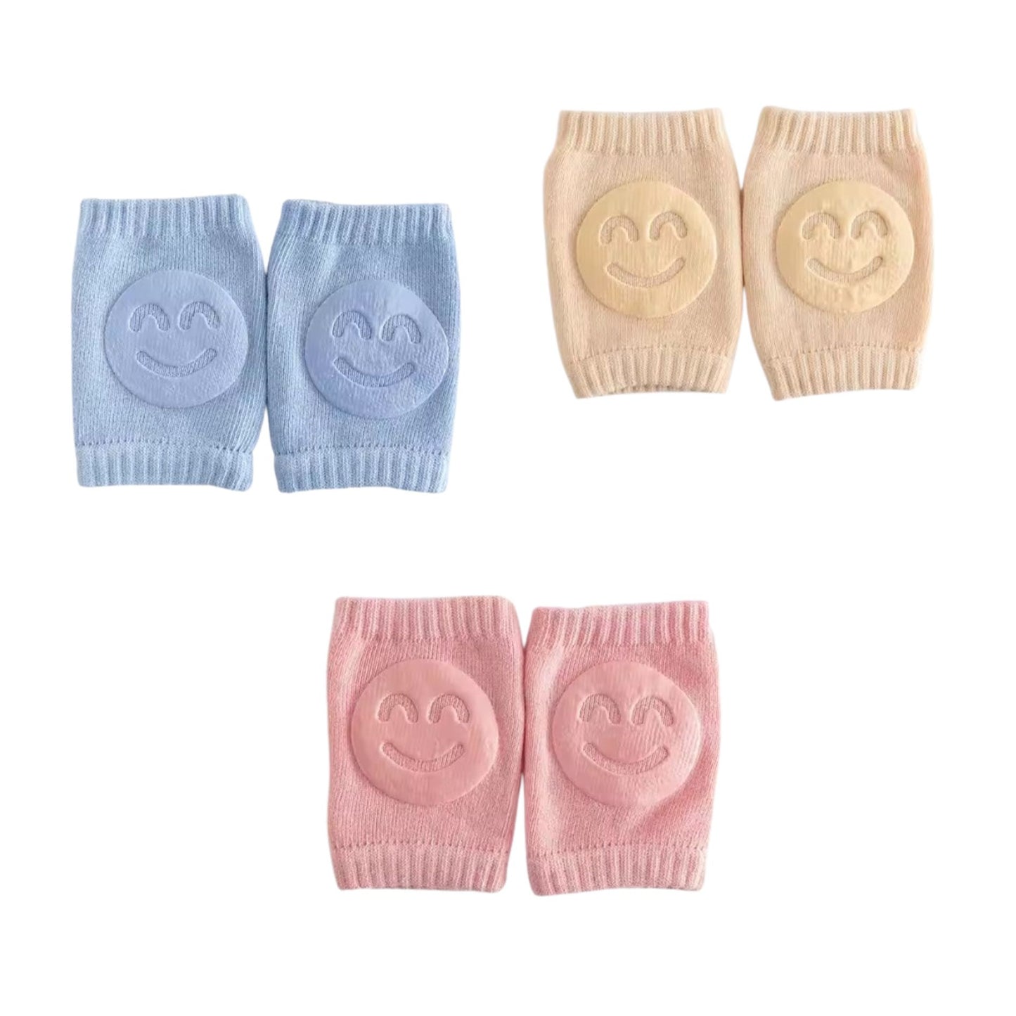 Baby Crawler Knee Socks with Anti-Slip Knee Pads