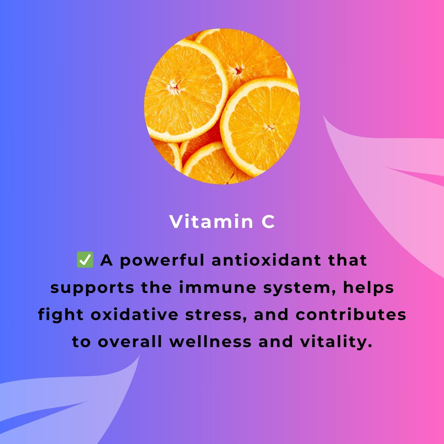 Vitamin C in Lavender Detox Foot Patches- Benefits Infographic