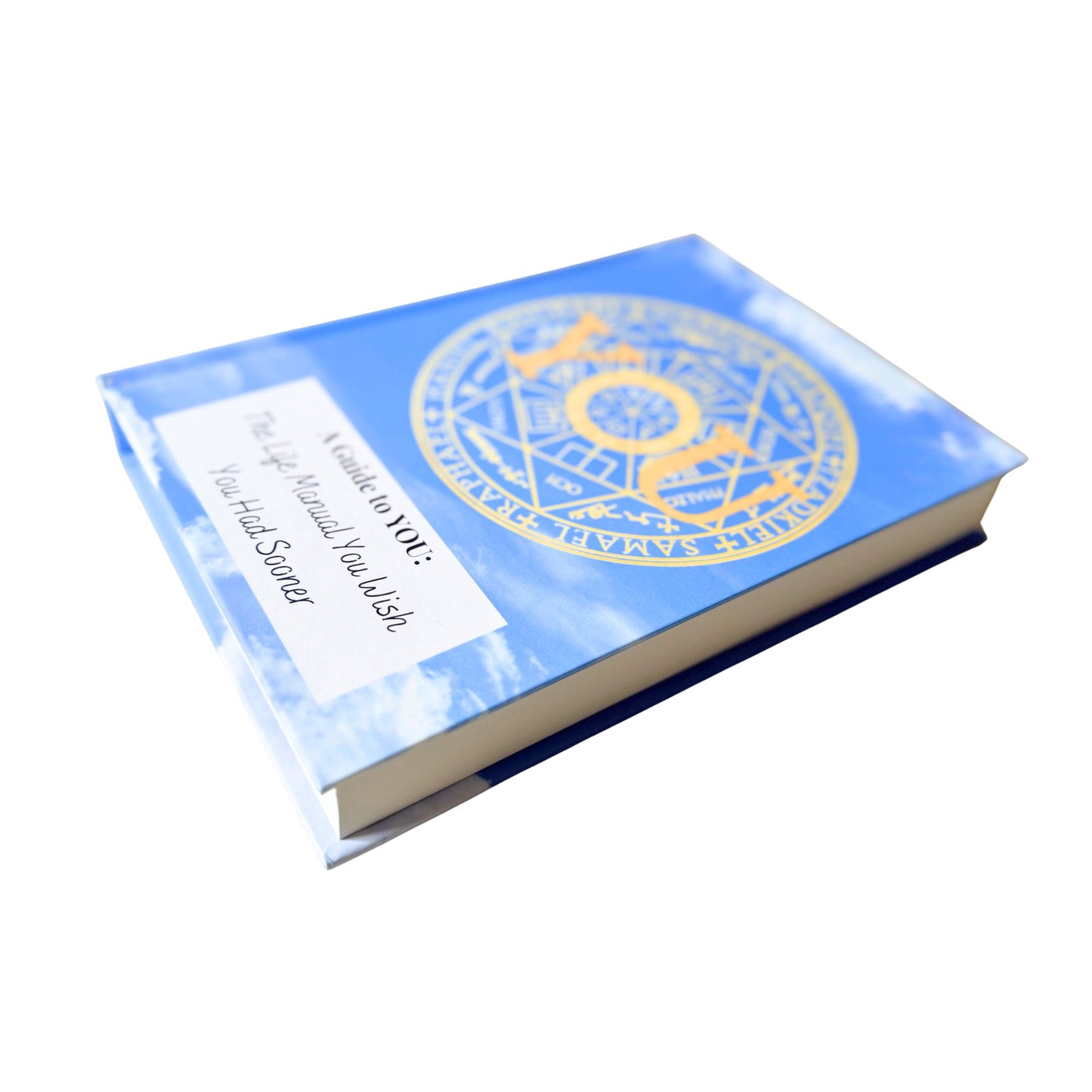 YOU THE LIFE MANUAL BOOK SIDE VIEW