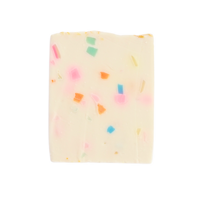 Rainbow sherbet soap