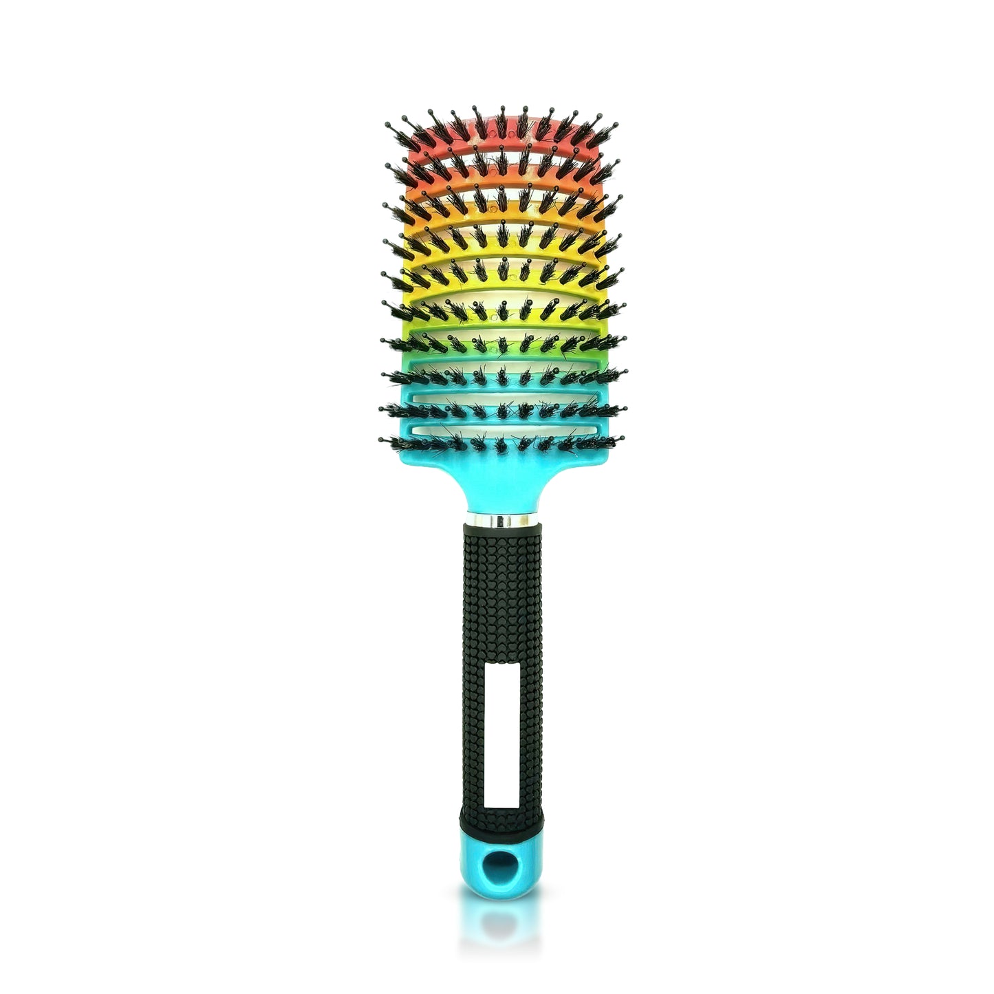 Kids Detangling Wide Paddle Comb Hairbrush - Pink/ Blue