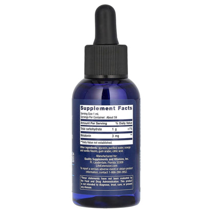 Fast Acting Melatonin Drops 60ml - Citrus-Vanilla Flavour