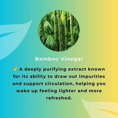 Bamboo Vinegar - Benefits in the cleansing Detox Foot Pads