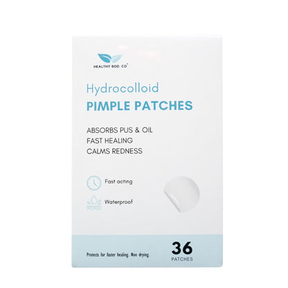 Hydrocolloid pimple patches