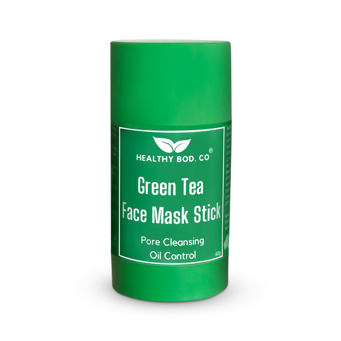 Kaolin Clay Mask Stick Infused with Green Tea for Fresh Skin