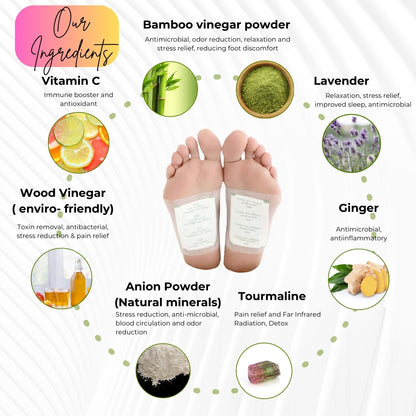 Bamboo Detox Foot Patches